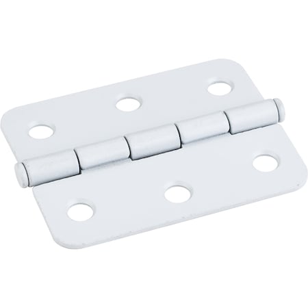 Hardware Resources Primer 2-1/2"x2" Single Full Swaged Radius Corner Butt Hinge 33530PR